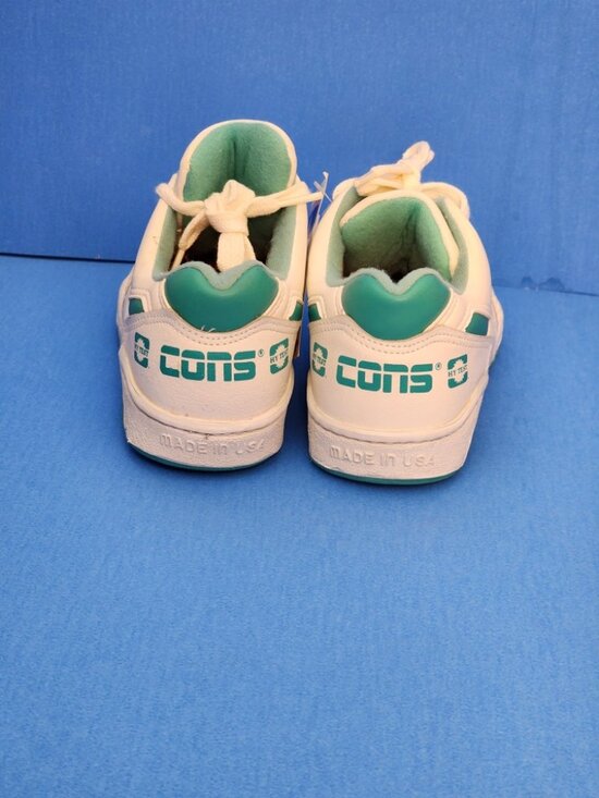 VTG 1993 Converse CONS Hy-Test Safety Shoes Made in USA NOS Teal Orange Men 6 main image 5